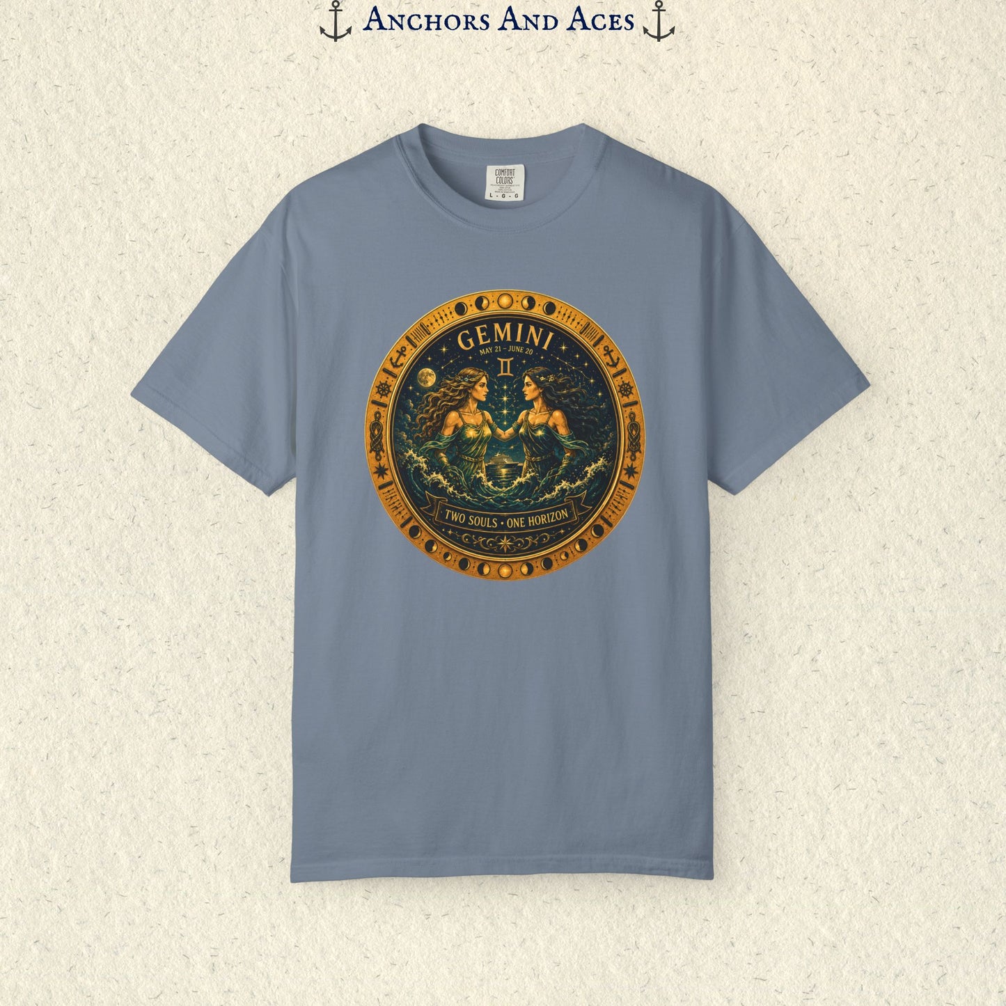 Gemini Zodiac Shirt | Gemini - Two Souls • One Horizon