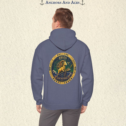 Aries Zodiac Hoodie | Celestial Seas Zodiac Hoodie Collection