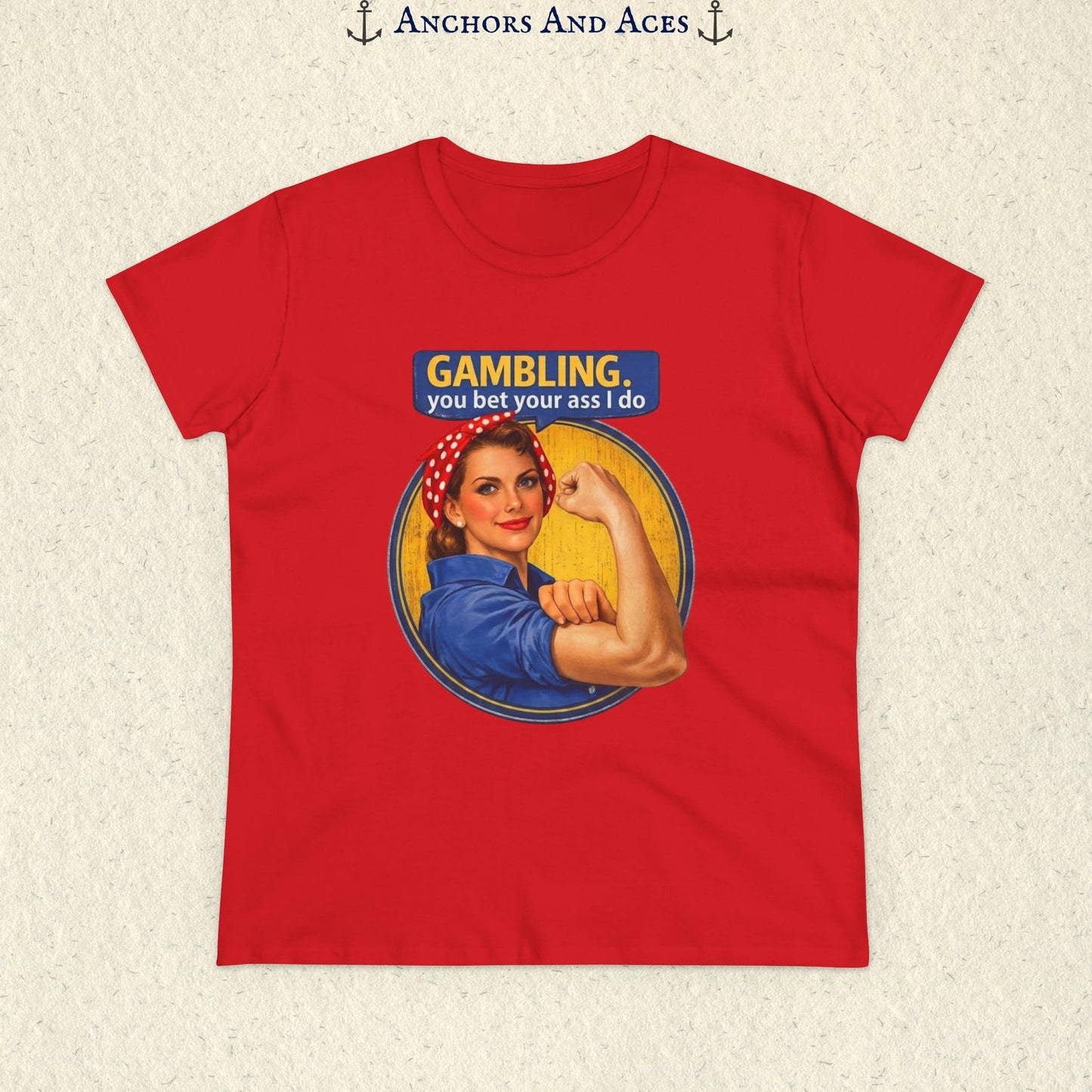 Rosie Inspired | Funny Gambling Graphic Tee