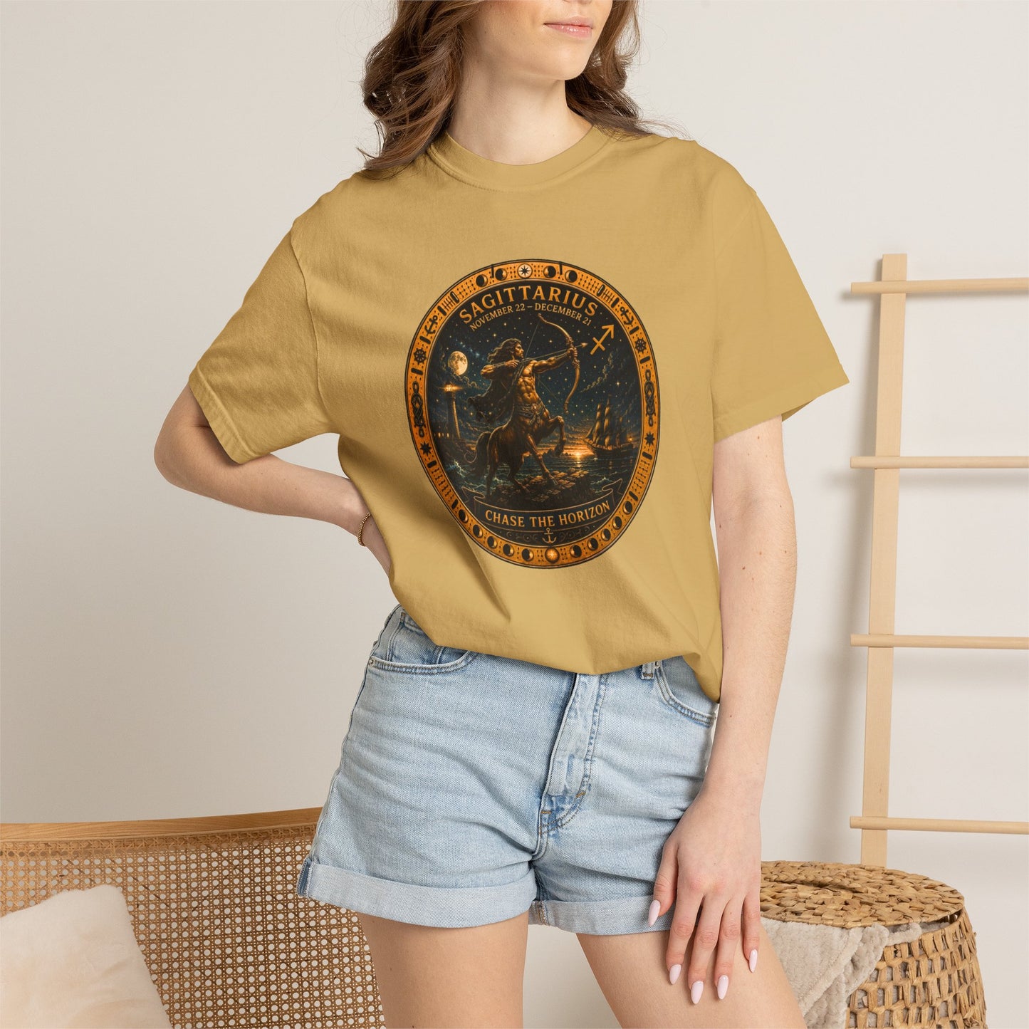 Sagittarius Zodiac Shirt | Celestial Seas – Chase The Horizon