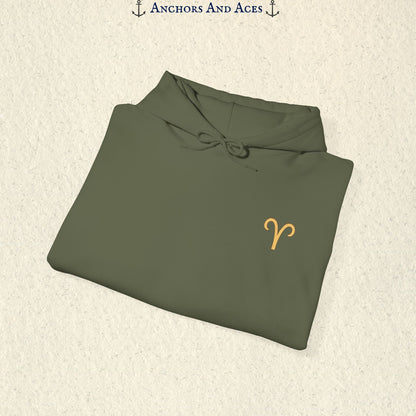 Aries Zodiac Hoodie | Celestial Seas Zodiac Hoodie Collection
