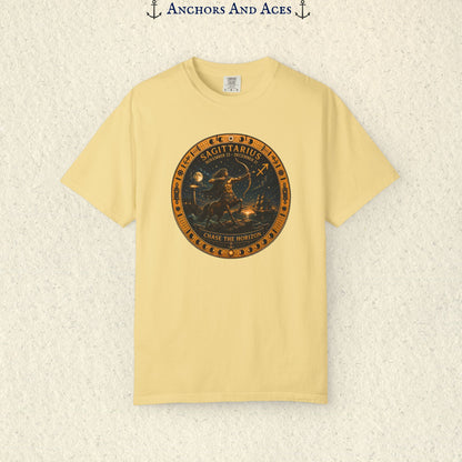 Sagittarius Zodiac Shirt | Celestial Seas – Chase The Horizon
