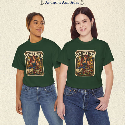Lady Luck | Vintage Casino Graphic Tee