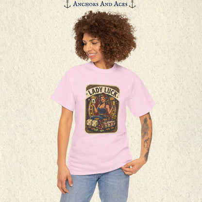 Lady Luck | Vintage Casino Graphic Tee