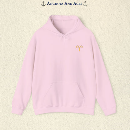 Aries Zodiac Hoodie | Celestial Seas Zodiac Hoodie Collection