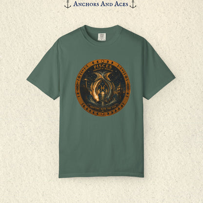 Pisces Zodiac Shirt | Celestial Seas - Drifting With The Tide