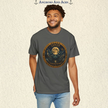 Cancer Zodiac Shirt | Celestial Seas- Guided by the Moon