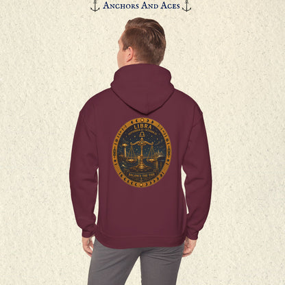 Libra Zodiac Hoodie | Celestial Seas Zodiac Hoodie Collection