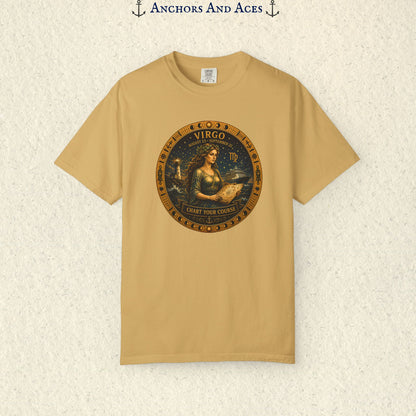 Virgo Zodiac Shirt | Celestial Seas – Chart Your Course
