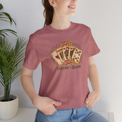 Fortune in Bloom | Vintage Botanical Graphic Tee