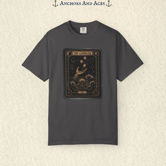 The Gambler Tarot Card Shirt | Vintage Casino Graphic Tee
