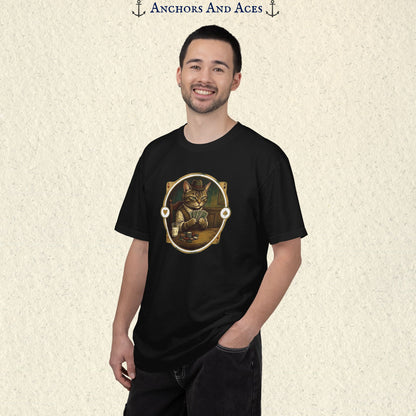 Vintage Poker Cat Shirt | Funny Casino Cat Graphic Tee