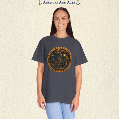 Capricorn Zodiac Shirt | Celestial Seas - Built For The Journey