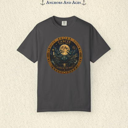 Cancer Zodiac Shirt | Celestial Seas- Guided by the Moon
