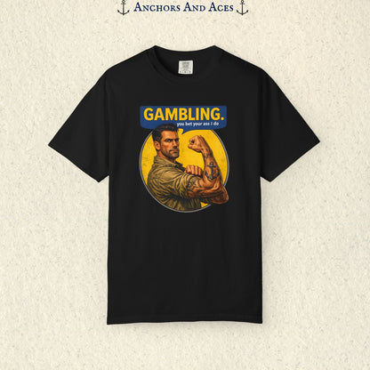 Strongman Inspired | Funny Gambling Graphic Tee