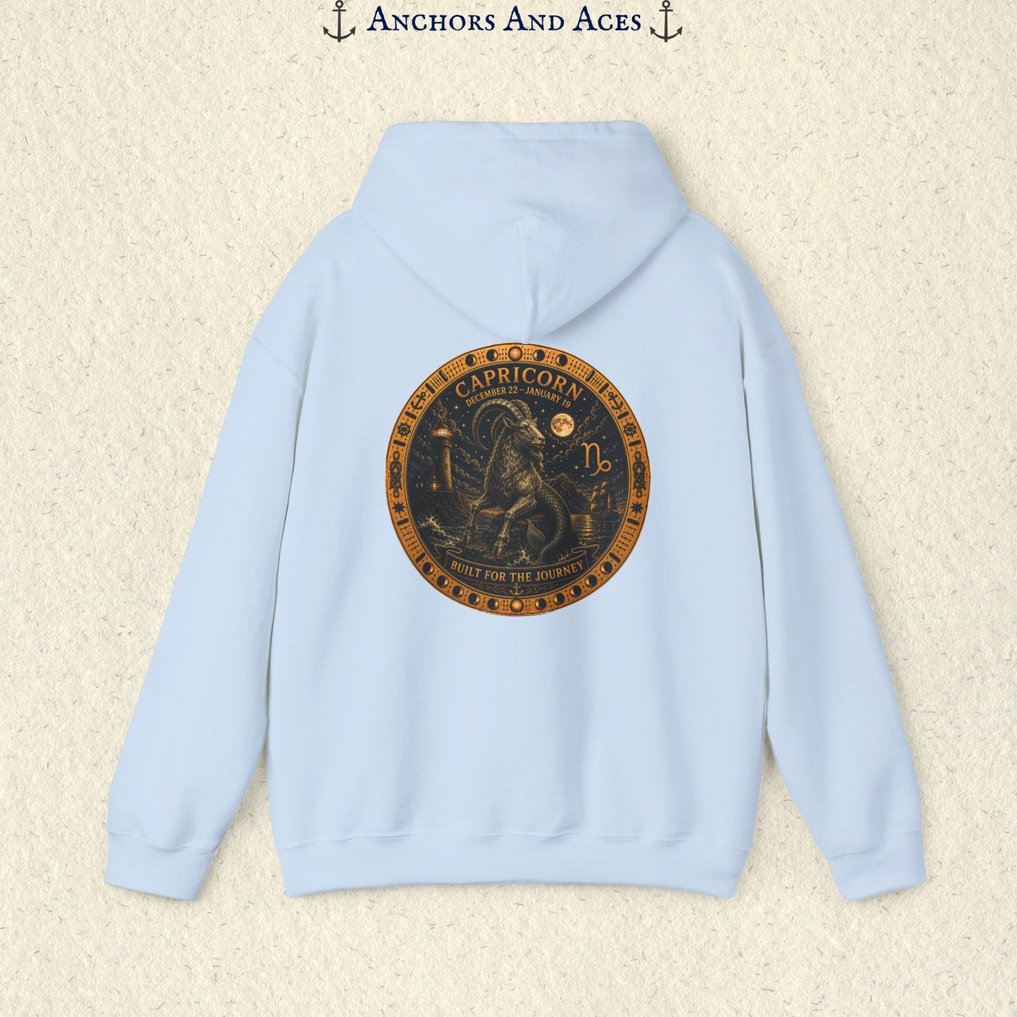Capricorn Zodiac Hoodie | Celestial Seas Zodiac Hoodie Collection