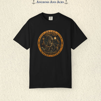 Capricorn Zodiac Shirt | Celestial Seas - Built For The Journey