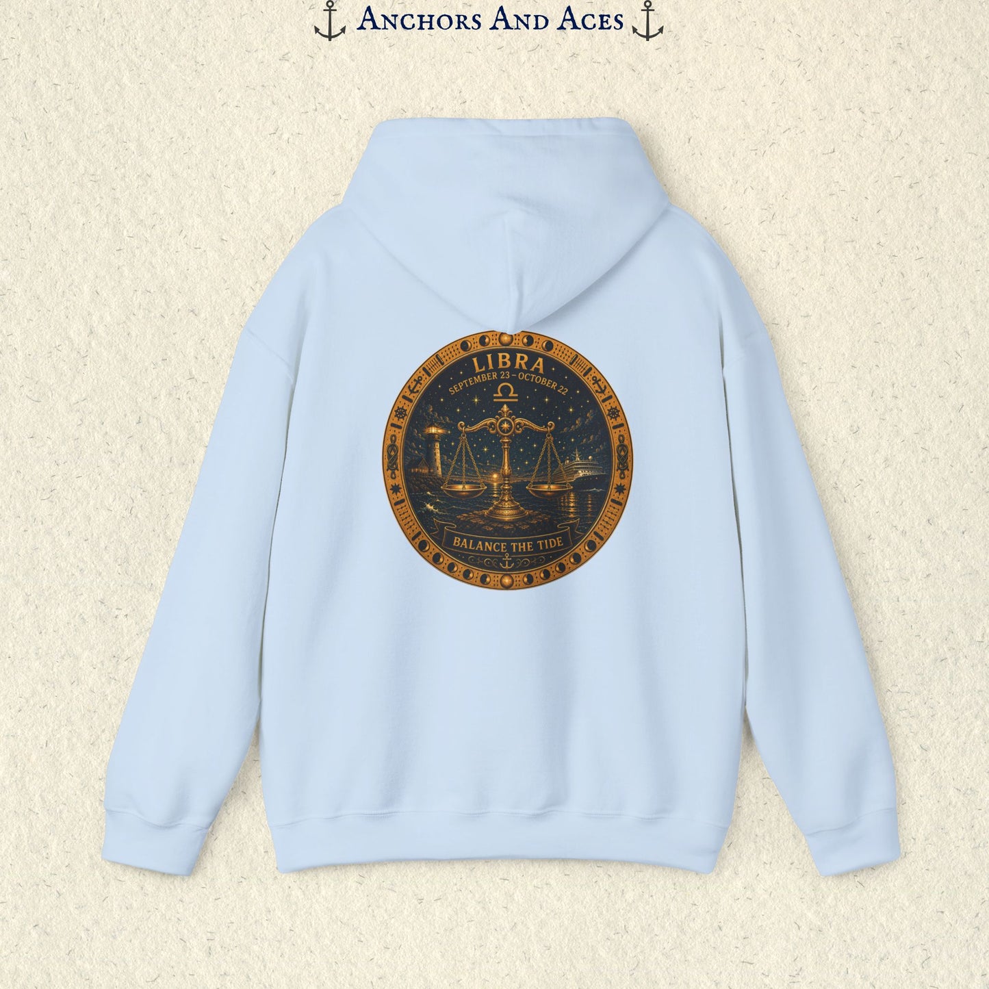 Libra Zodiac Hoodie | Celestial Seas Zodiac Hoodie Collection