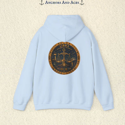 Libra Zodiac Hoodie | Celestial Seas Zodiac Hoodie Collection