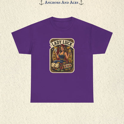 Lady Luck | Vintage Casino Graphic Tee