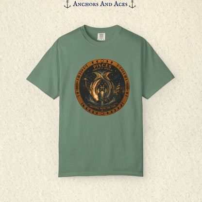 Pisces Zodiac Shirt | Celestial Seas - Drifting With The Tide