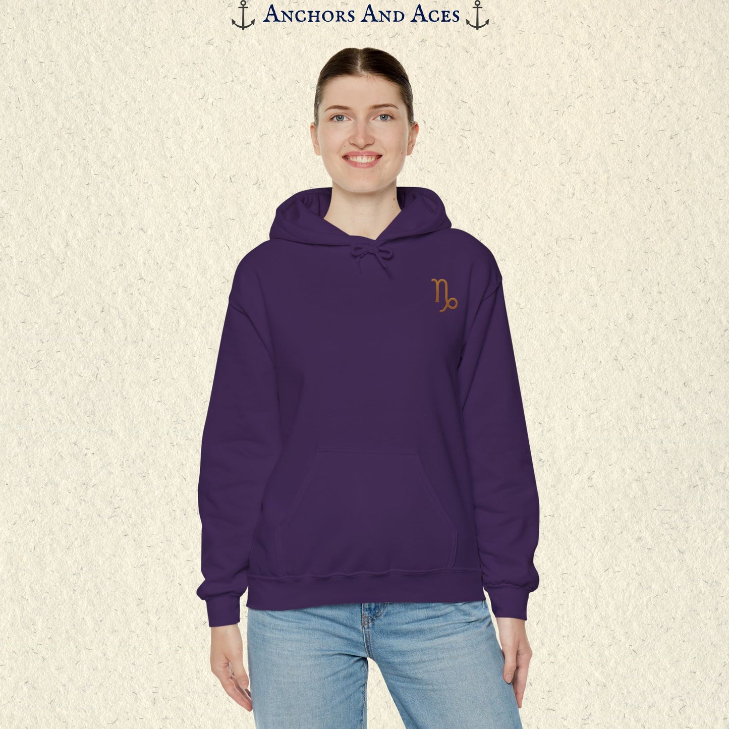 Capricorn Zodiac Hoodie | Celestial Seas Zodiac Hoodie Collection