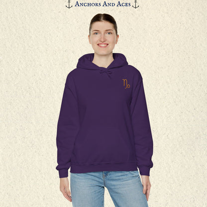 Capricorn Zodiac Hoodie | Celestial Seas Zodiac Hoodie Collection