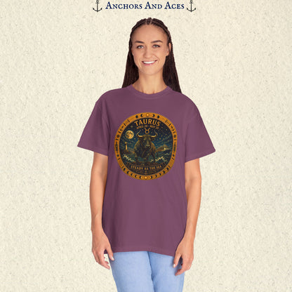 Taurus Zodiac Shirt |Celestial Seas - Steady as the Sea