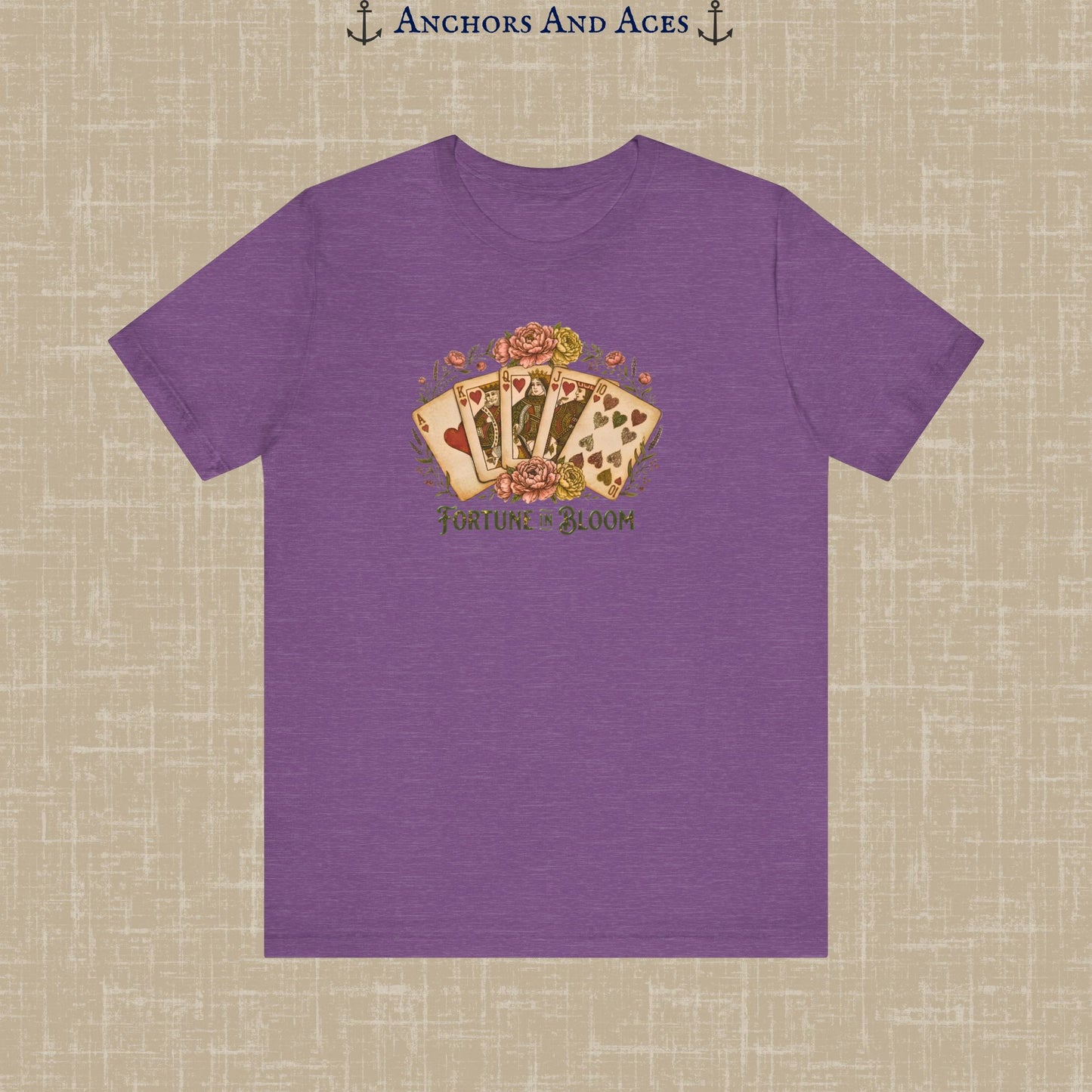Fortune in Bloom | Vintage Botanical Graphic Tee