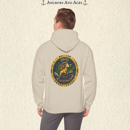 Aries Zodiac Hoodie | Celestial Seas Zodiac Hoodie Collection