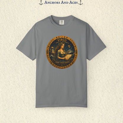 Virgo Zodiac Shirt | Celestial Seas – Chart Your Course