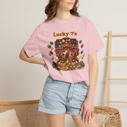 Lucky 777s | Vintage Jackpot Graphic Tee