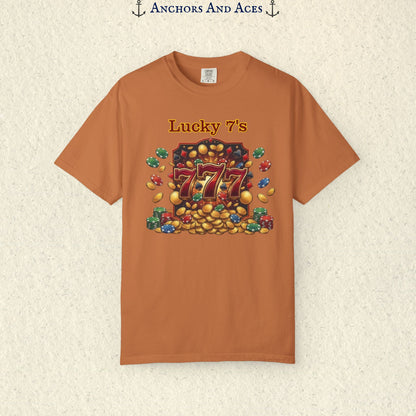 Lucky 777s | Vintage Jackpot Graphic Tee