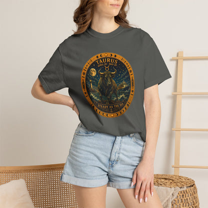 Taurus Zodiac Shirt |Celestial Seas - Steady as the Sea